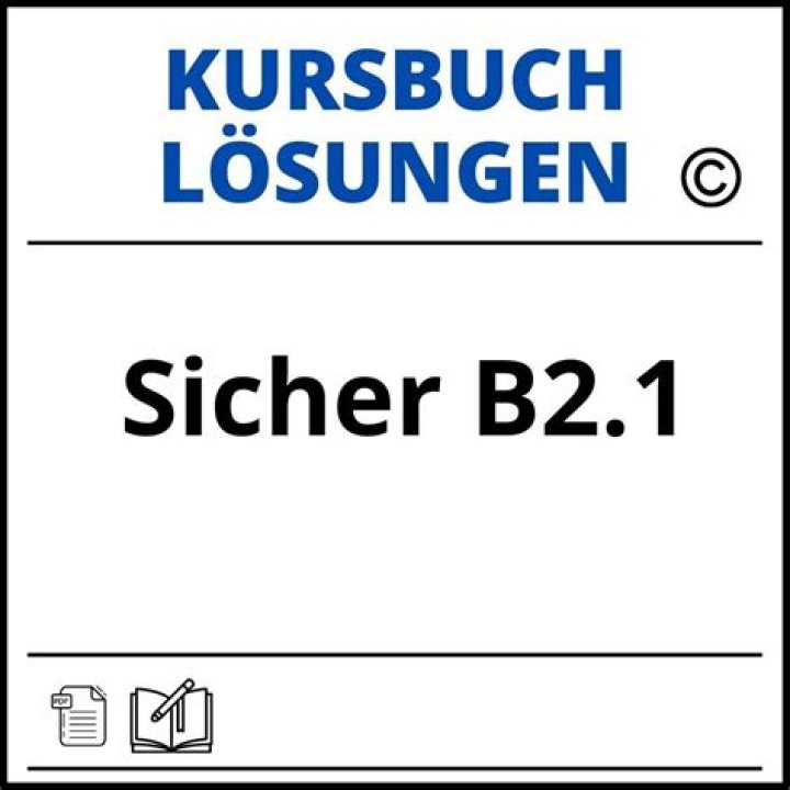 Sicher B2 1 – Lehrhandbuch Test PDF Für Lehrer Prüfen & Vergleichen