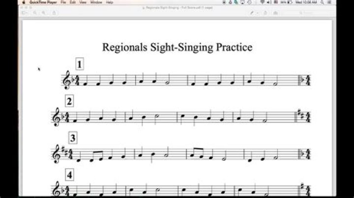 Free Sight Singing Practice Sheets PDF – Instant Download