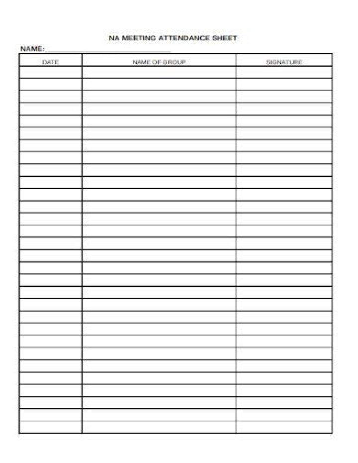 Download Free Signing Sheet PDF – Easy Downloadable Template