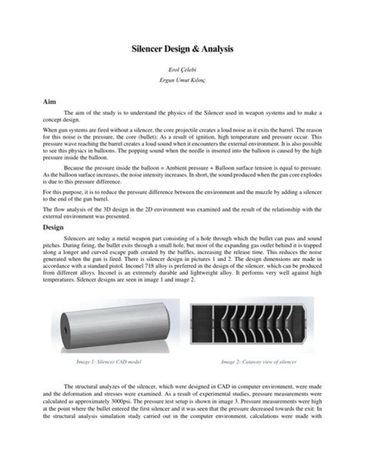 Download Free Silencer Plans PDF for Noise Reduction