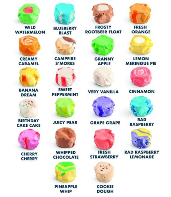 Silver Dollar City Taffy Flavors List with Pictures PDF
