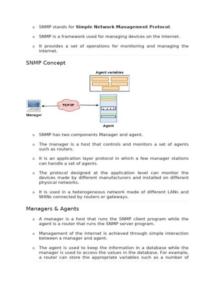 Simple Network Management Protocol PDF: Beginner’s Guide