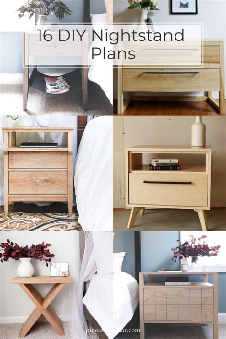 Simple Nightstand Plans PDF: Easy DIY Designs for a Stylish Bedroom