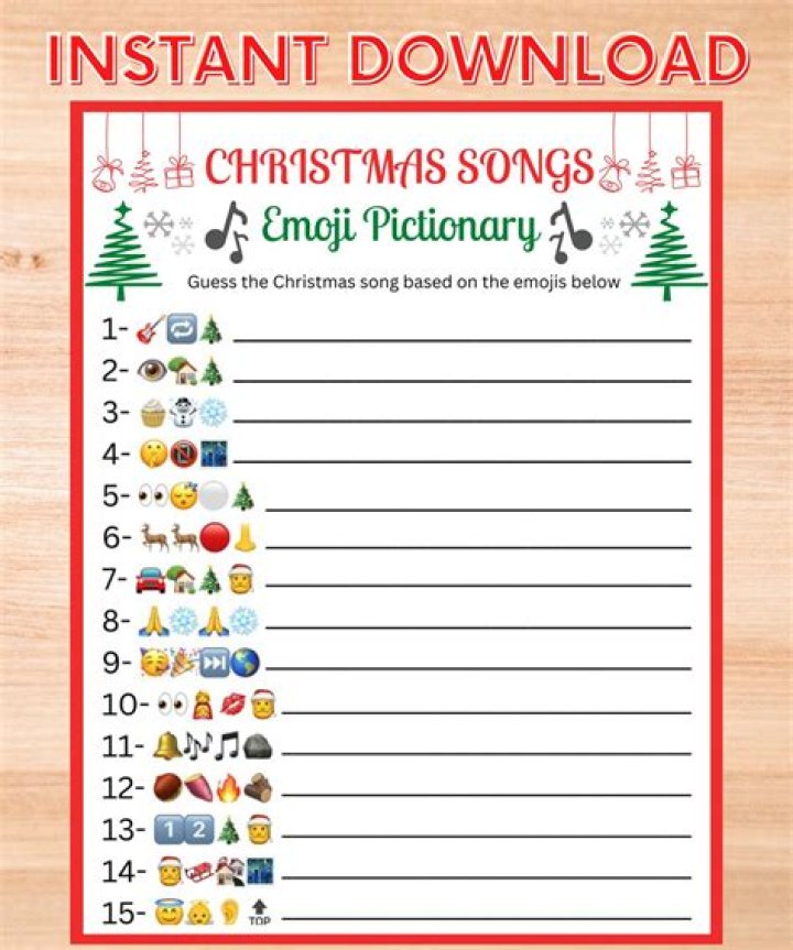Sing Me an Emoji Holiday Edition Answers PDF