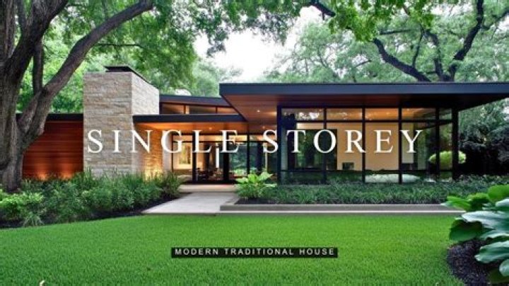 Single-Storey Modern House Design with Detailed Floor Plan PDF