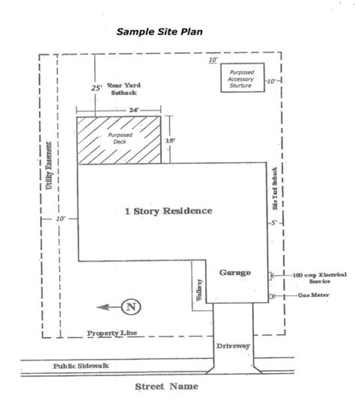 Site Plan Example PDF for Easy Layout Planning