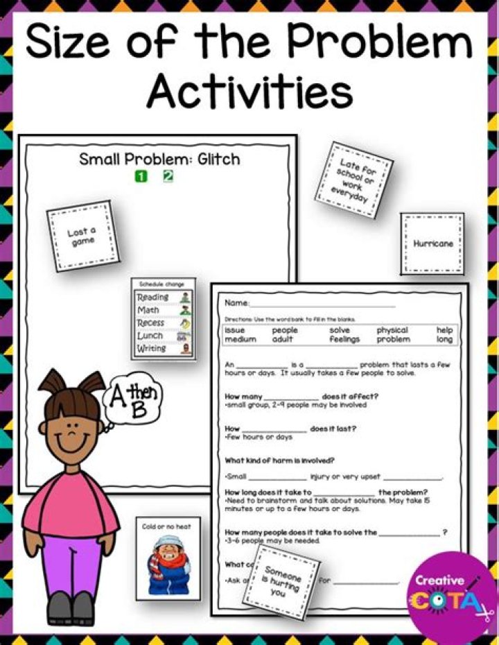 Size of the Problem Worksheets PDF: Perfect Problem-Solving Tools
