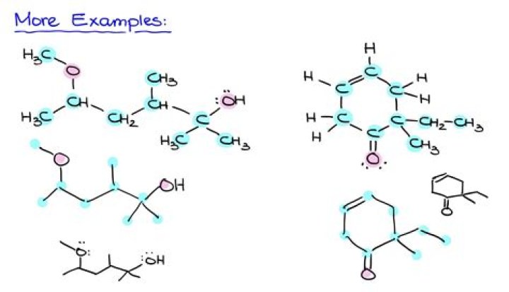 Skeletal Structure Organic Chemistry Practice Problems with Answers PDF