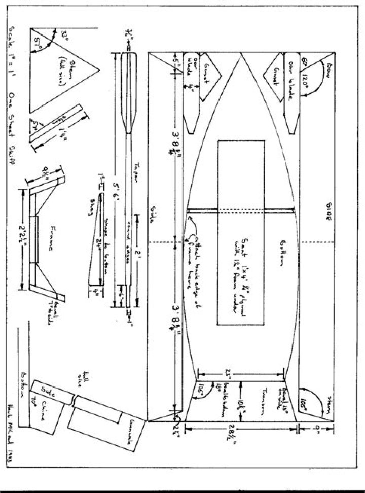 Free Skiff Plans PDF Download – Easy Boat Building Guide