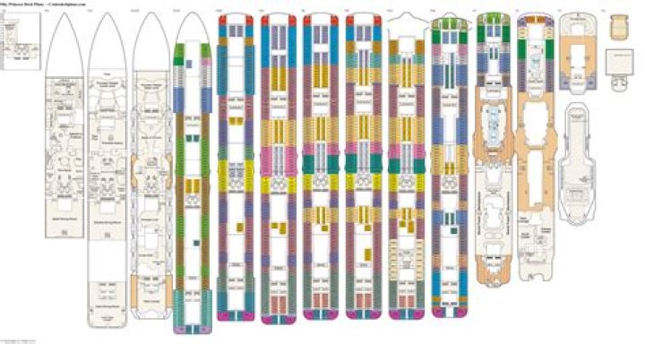 Sky Princess Deck Plan PDF – Play Like a Princess