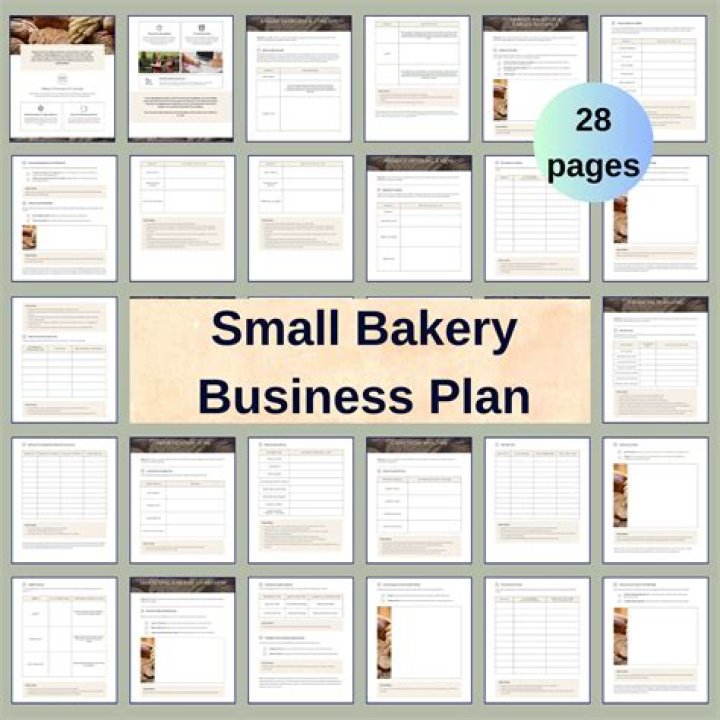 Small Bakery Business Plan Sample PDF – Start Your Own Bakery
