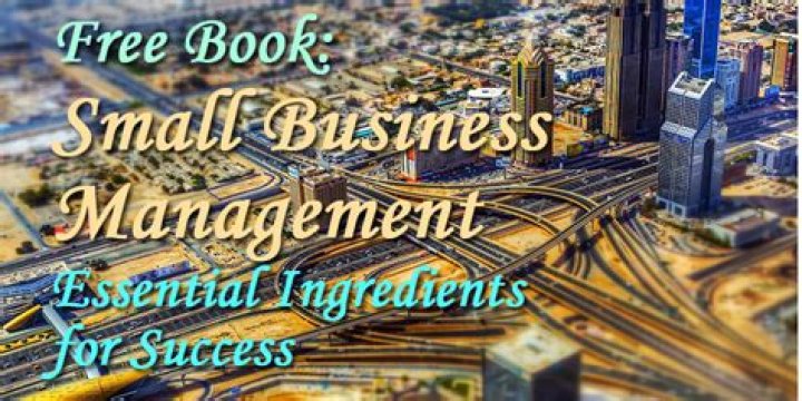 Essential Small Business Management Book PDF for Success