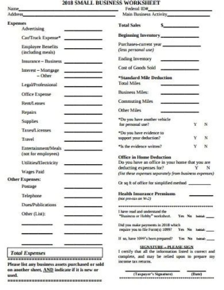 Small Business Worksheets PDF: Save Time & Boost Productivity