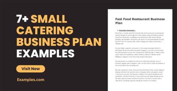 Small Catering Business Plan PDF Free Download – Step-by-Step Guide