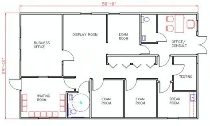 Small Clinic Floor Plan PDF Free Download – Download Now