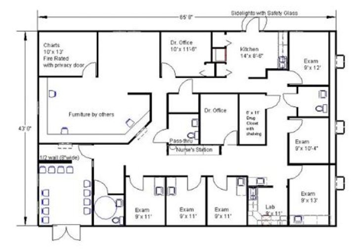 Small Clinic Floor Plan PDF for Efficient Layout Design