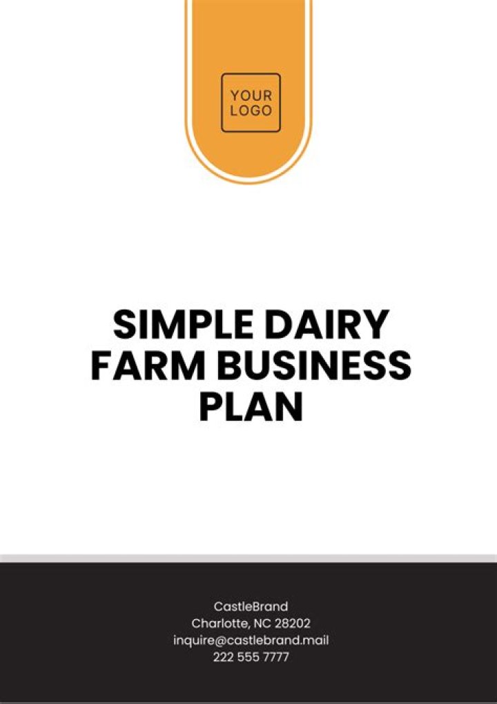 Small Farm Business Plan Example PDF Free Download | Step-by-Step Guide