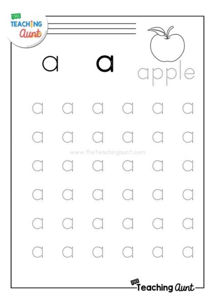 Small Letter Tracing Worksheets PDF for Preschool Learning