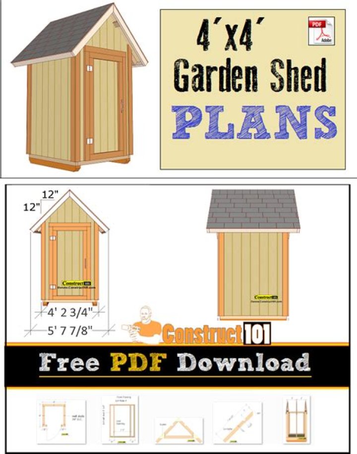 Affordable Small Shed Plans PDF – Build Your Own Today