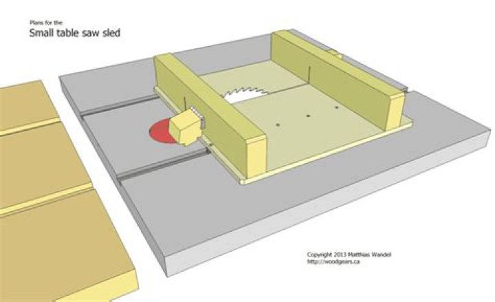 Small Table Saw Sled Plans PDF – Easy DIY Woodworking Guide