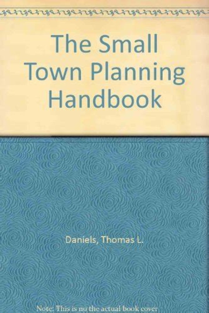 Small Town Planning Handbook: Essential PDF Guide for Local Development