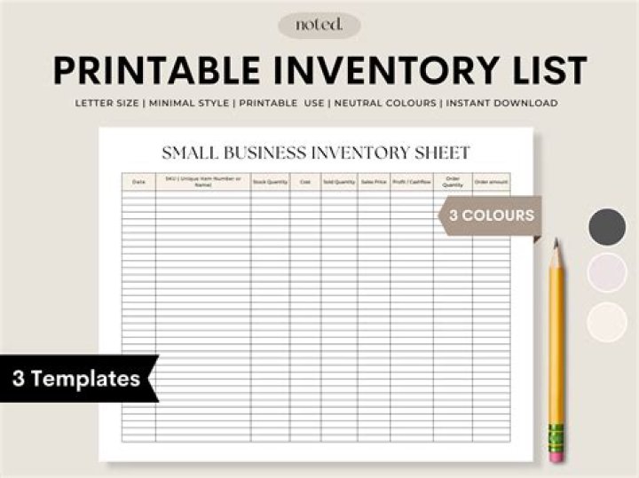 Smoke Shop Inventory List PDF: Complete Stock Update & Pricing