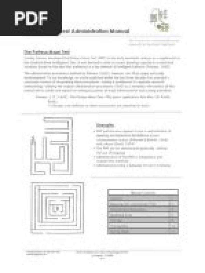 Snell Grove Maze Test PDF: Solve the Classic Challenge