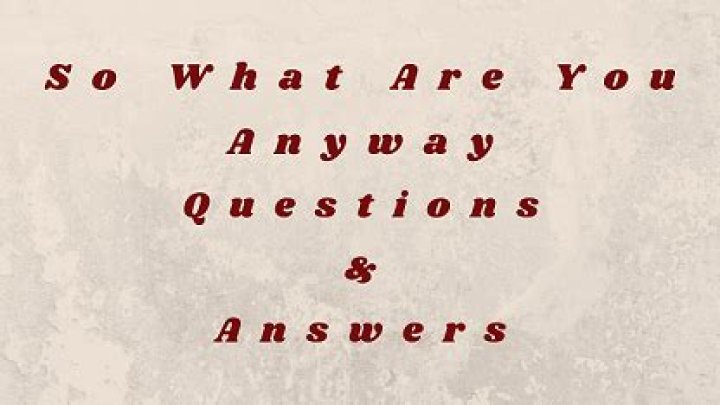 What Are You Really? Answers to Common Questions PDF