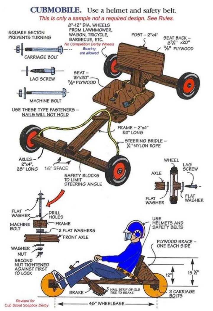 Soap Box Car Plans PDF – Easy DIY Kids Project