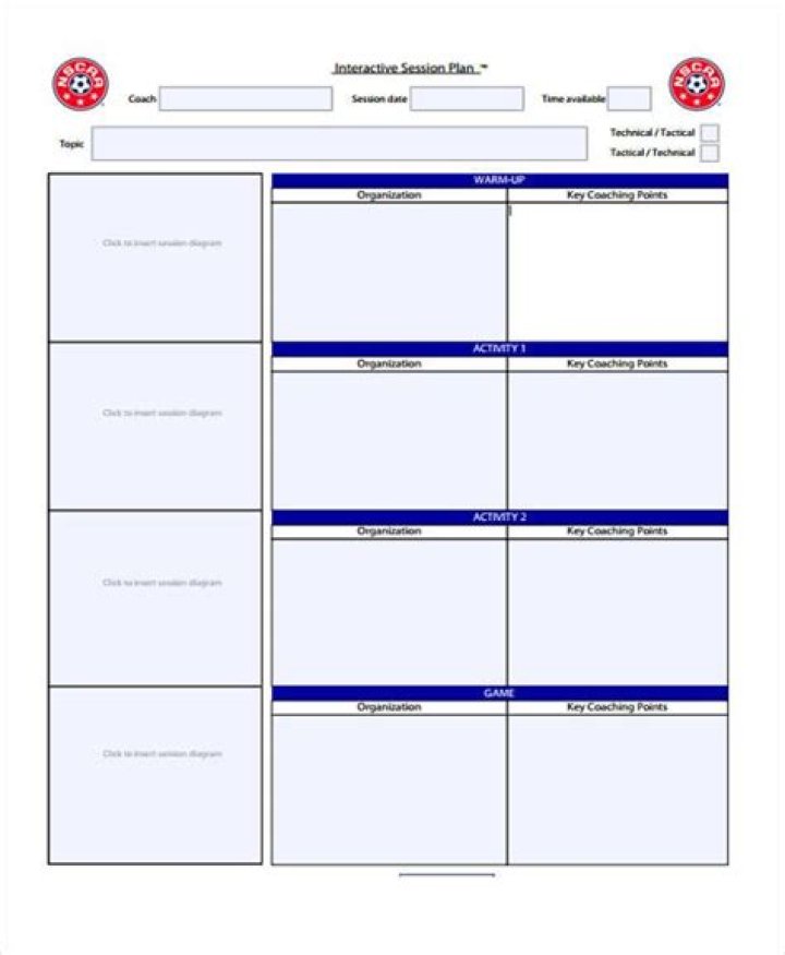 Download Free Soccer Practice Plan Template PDF for Effective Training