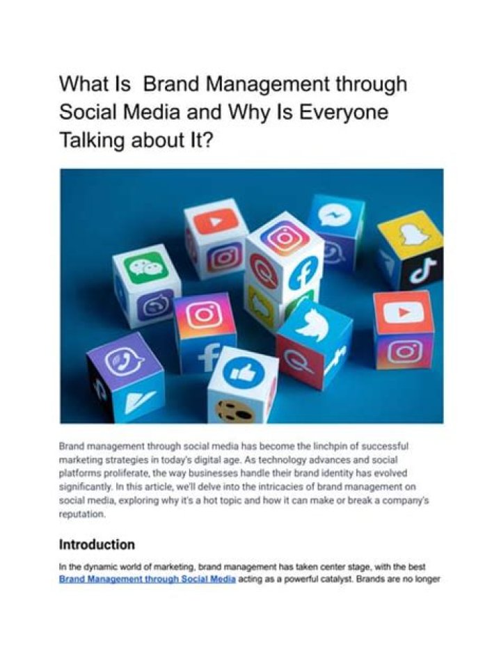 Master Social Media Management: Essential PDF Guide