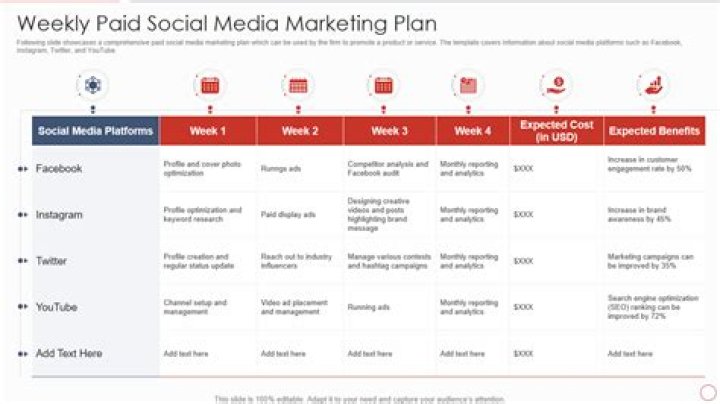 Social Media Plan Sample PDF – Get Ready-Made Templates