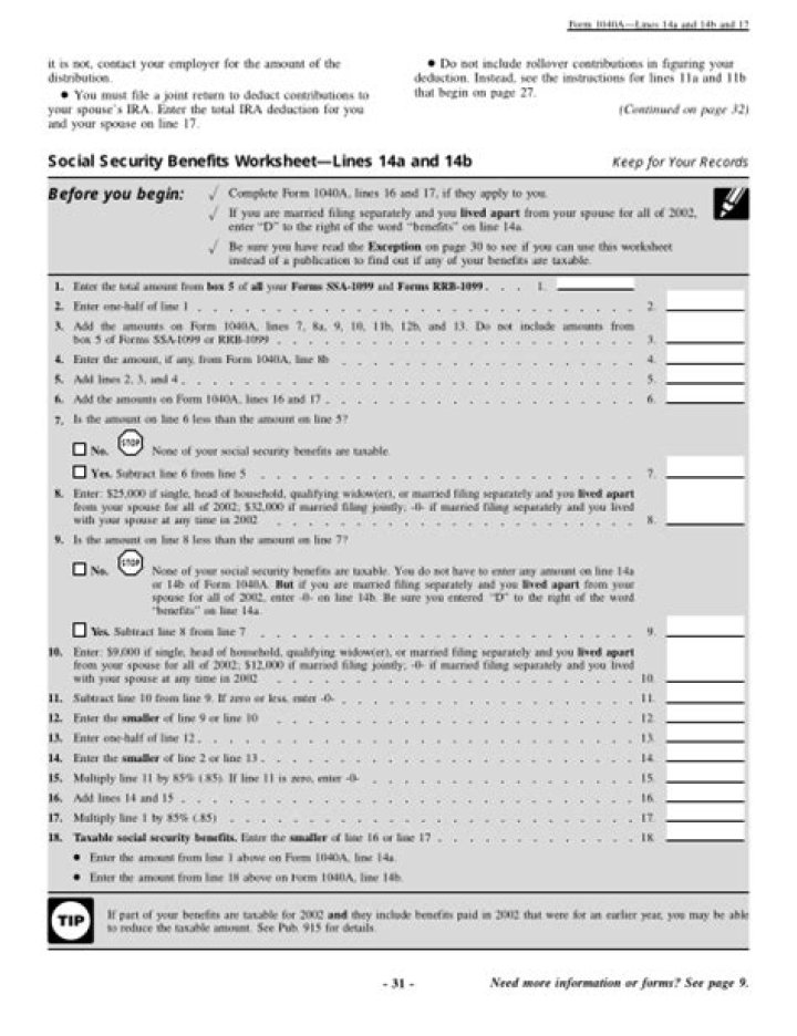 Social Security Benefits Worksheet 2022 PDF – Complete Guide & Download