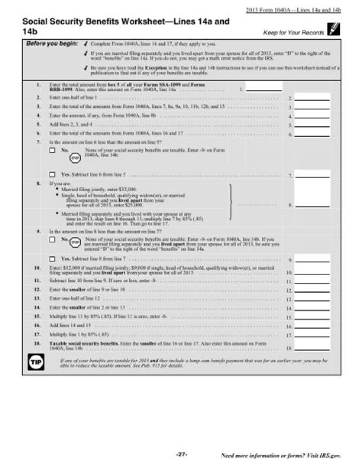 Download Social Security Benefits Worksheet PDF for Easy Eligibility Check