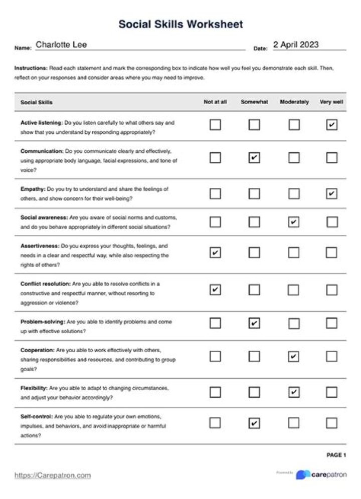 Soft Skills Activity Sheets for High School Students PDF: Build Confidence & Communication