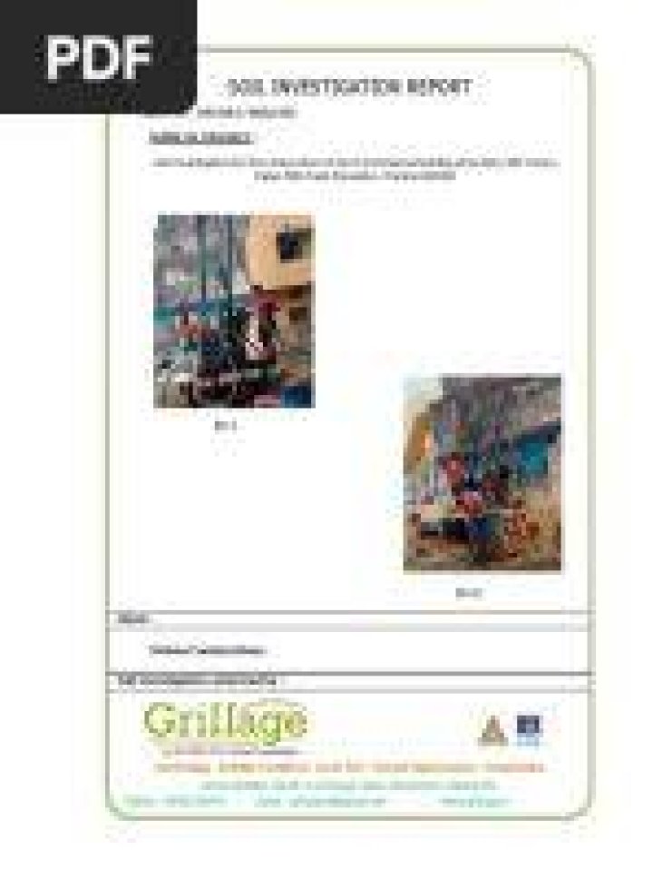 Soil Test Report for Building Construction – Download PDF