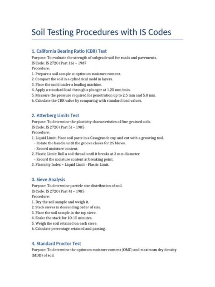 Soil Testing Procedure PDF Free Download – Easy Guide
