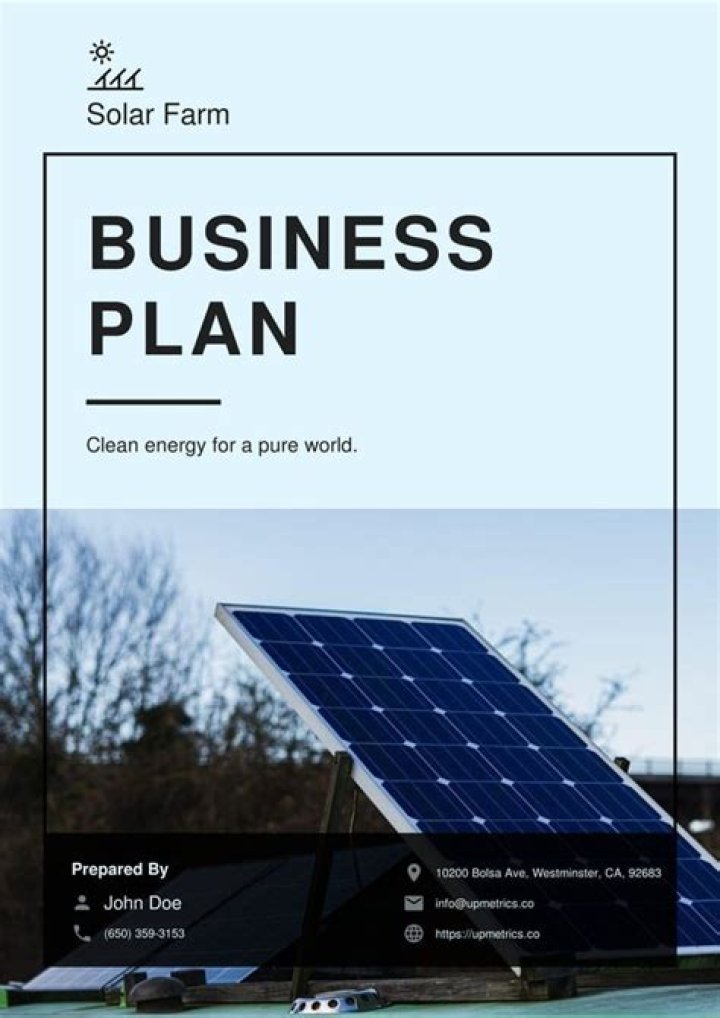 Solar Business Plan PDF: Step-by-Step Guide for Success