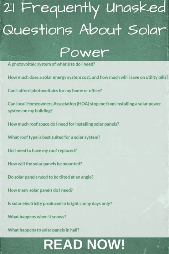 Solar Panel Questions and Answers PDF: Everything You Need to Know