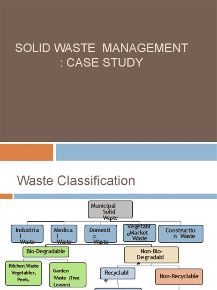 Comprehensive Solid Waste Management Case Study PDF