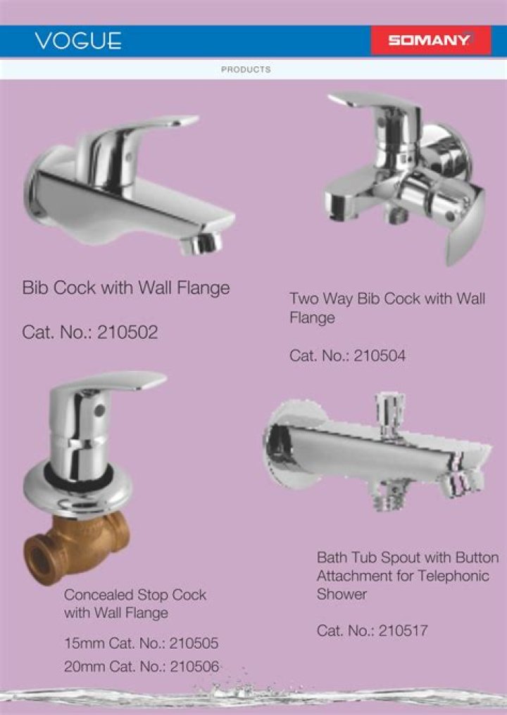 Affordable Bathroom Fittings Price List PDF – Compare & Save
