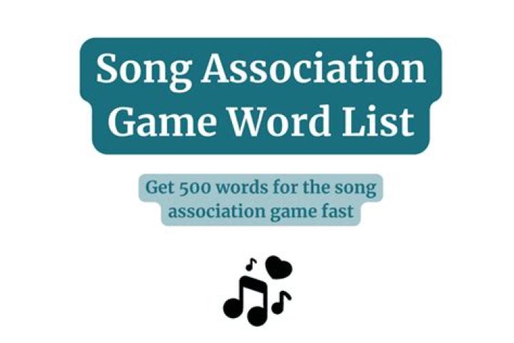 Song Association Words List PDF: Keywords & Meanings