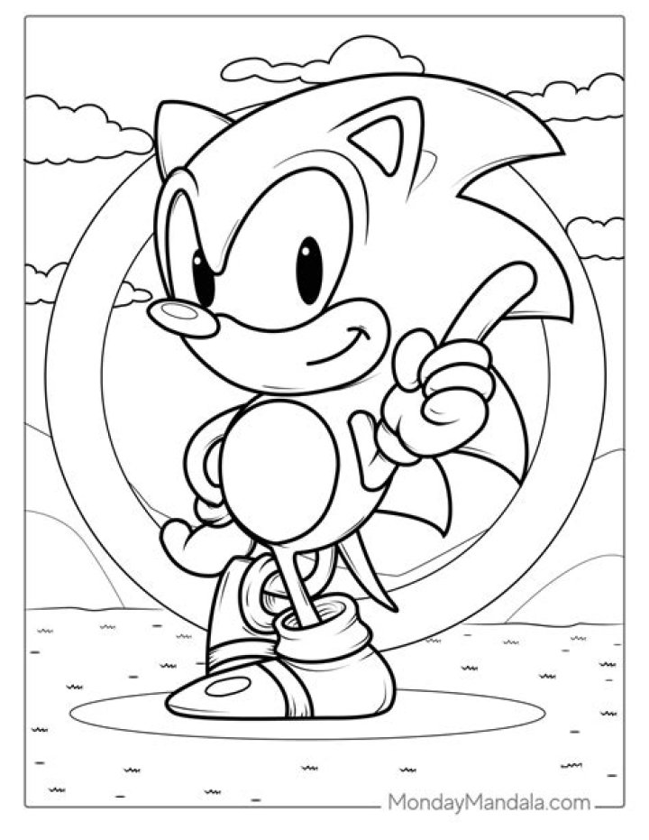 Sonic Coloring Sheets PDF – Download Free Printable Kids’ Activity Pages