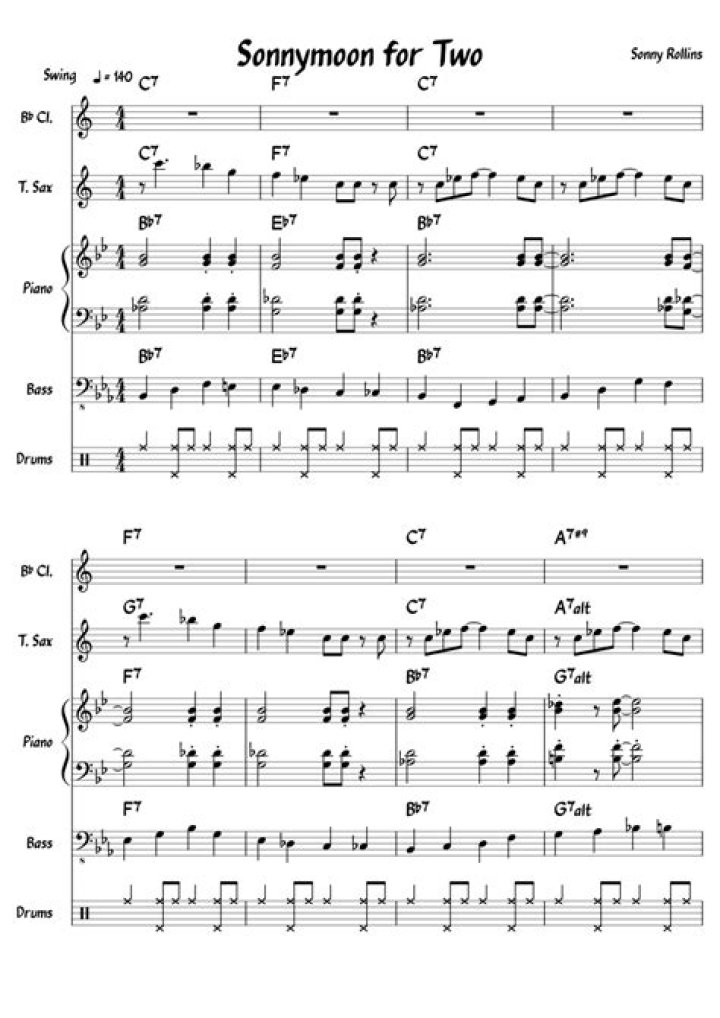 Sonnymoon for Two Lead Sheet PDF – Perfect Wedding License Template