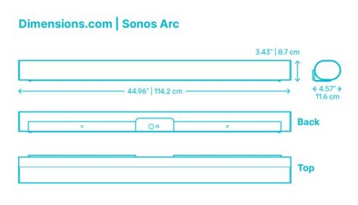 Sonos Arc Spec Sheet PDF: Complete Technical Details & Specifications