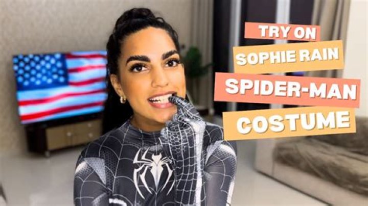 Sophie Rain Cosplay Spider Man Hot Reddit ! Cyber Porn HD