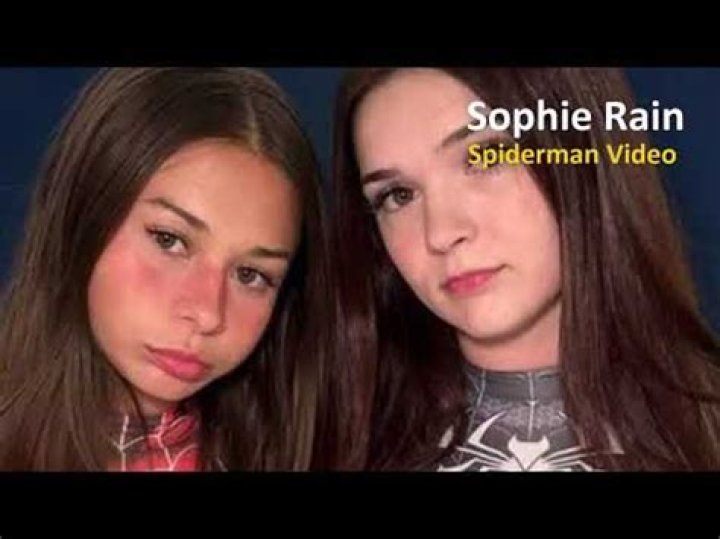 sophie rain spiderman video oficial youtube sophie rain spiderman video
