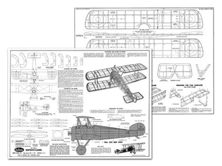 Sopwith Camel Plans PDF: Historic Aircraft Design Document