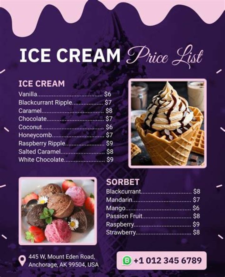 2020 Sorbet Price List PDF – Budget-Friendly Frozen Treats Prices