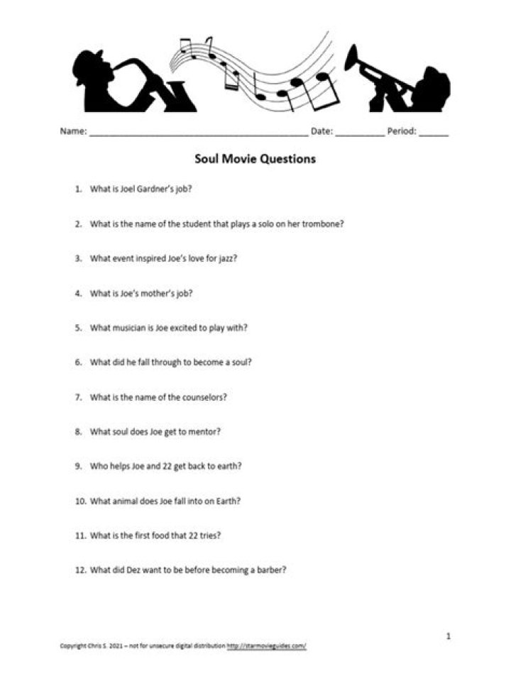 Soul Movie Questions PDF: Deep Dive Into Emotional Storytelling
